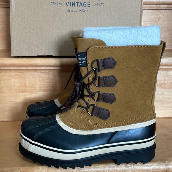 Weatherproof Vintage Men’s Heavy Snow Winter Boots - Picture 3 of 6